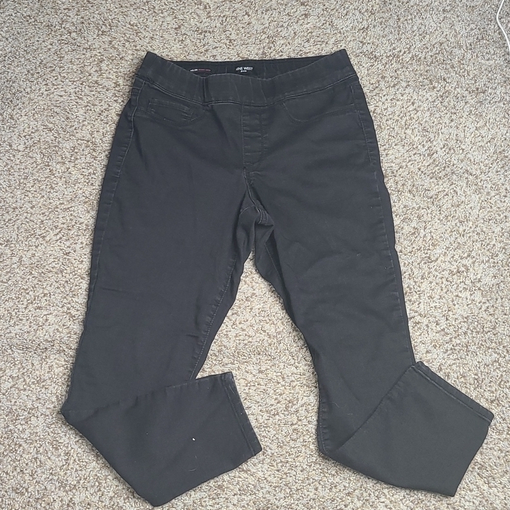 Nine West Pull On Skinny Cropped Pants